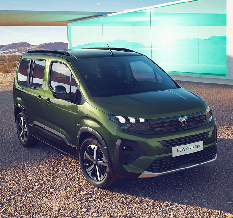 New PEUGEOT E-RIFTER | the 100% electric multipurpose leisure vehicle